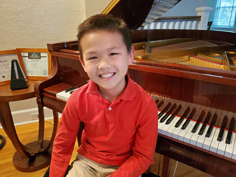 Read more about the article Congratulations to Jackson White, our First Place Piano Competition Winner!