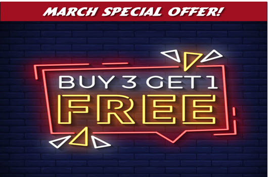 Read more about the article March Special: Buy 3 Lessons, Get 1 FREE!